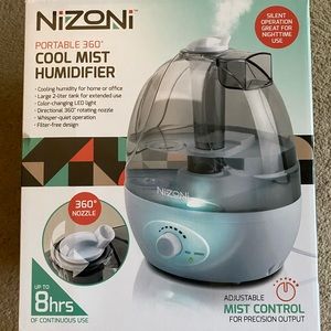 Nizoni Portable Cool Mist Humidifier